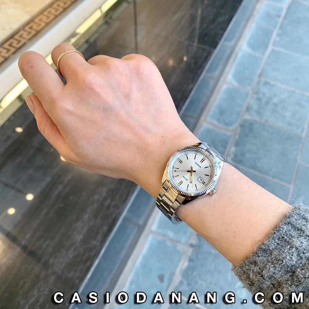 Đồng hồ nữ dây kim loại Casio chính hãng Anh Khuê LTP-1302D-7A2VDF (30mm)