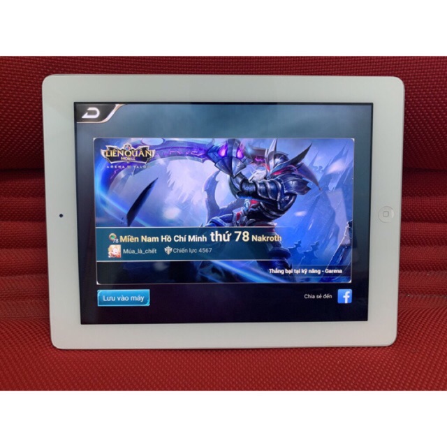 iPad 3/4 Màn hình Restina 9.7" - 4G+Wifi - Bản Quốc Tế Chính Hãng Apple - Chơi Game, xem phim bao phê
