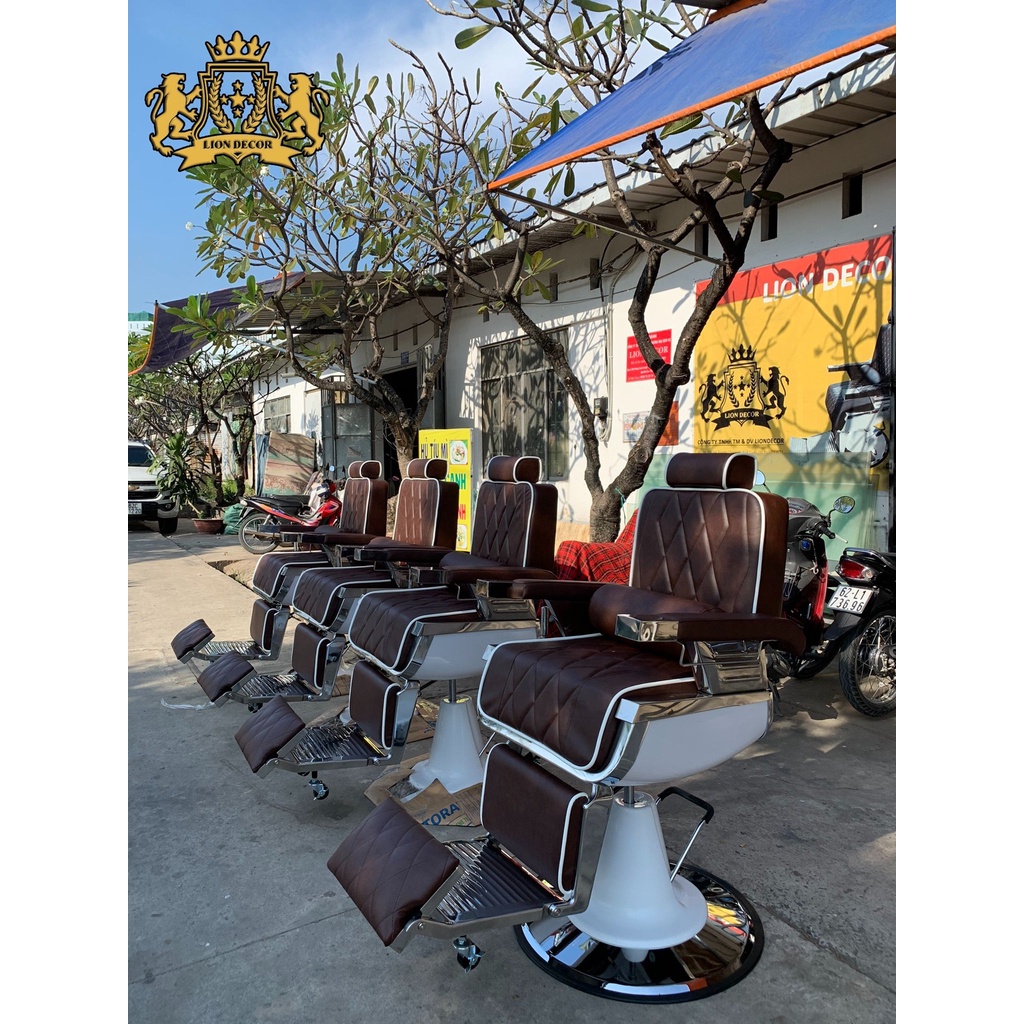 Ghế cắt tóc nam Alexander Li2_02SV - Men's Barber Chair Li2_02SV