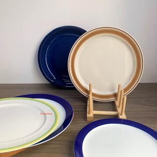 Dĩa to tròn 23-26cm họa tiết đơn giản