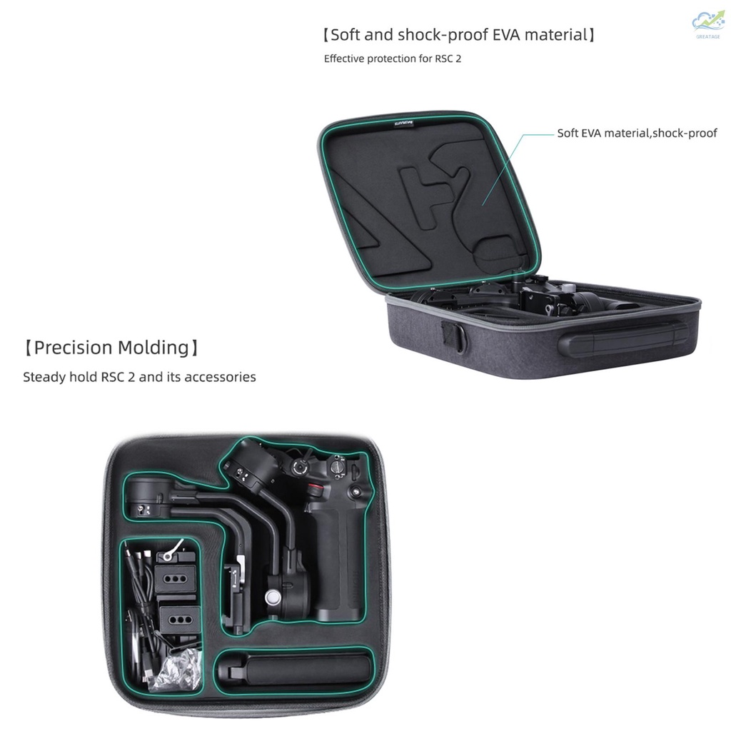 Túi Đựng Chống Sốc Có Dây Đeo Vai Cho Dji Rsc2 Gimbal | BigBuy360 - bigbuy360.vn