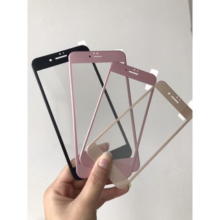Miếng dán màn hình điện thoại Apple Iphone 6, 6s,6plus,7plus ( nhiều màu)