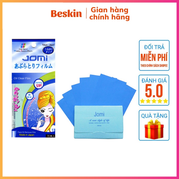 Giấy thấm dầu Jomi Nhật Bản 70 tờ