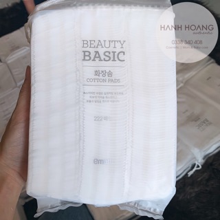 [Chính hãng] Bông tẩy trang Emart 222 miếng Hàn Quốc