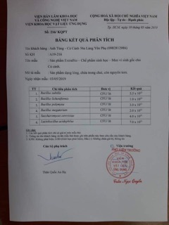 Men vi sinh EXTRA BIO