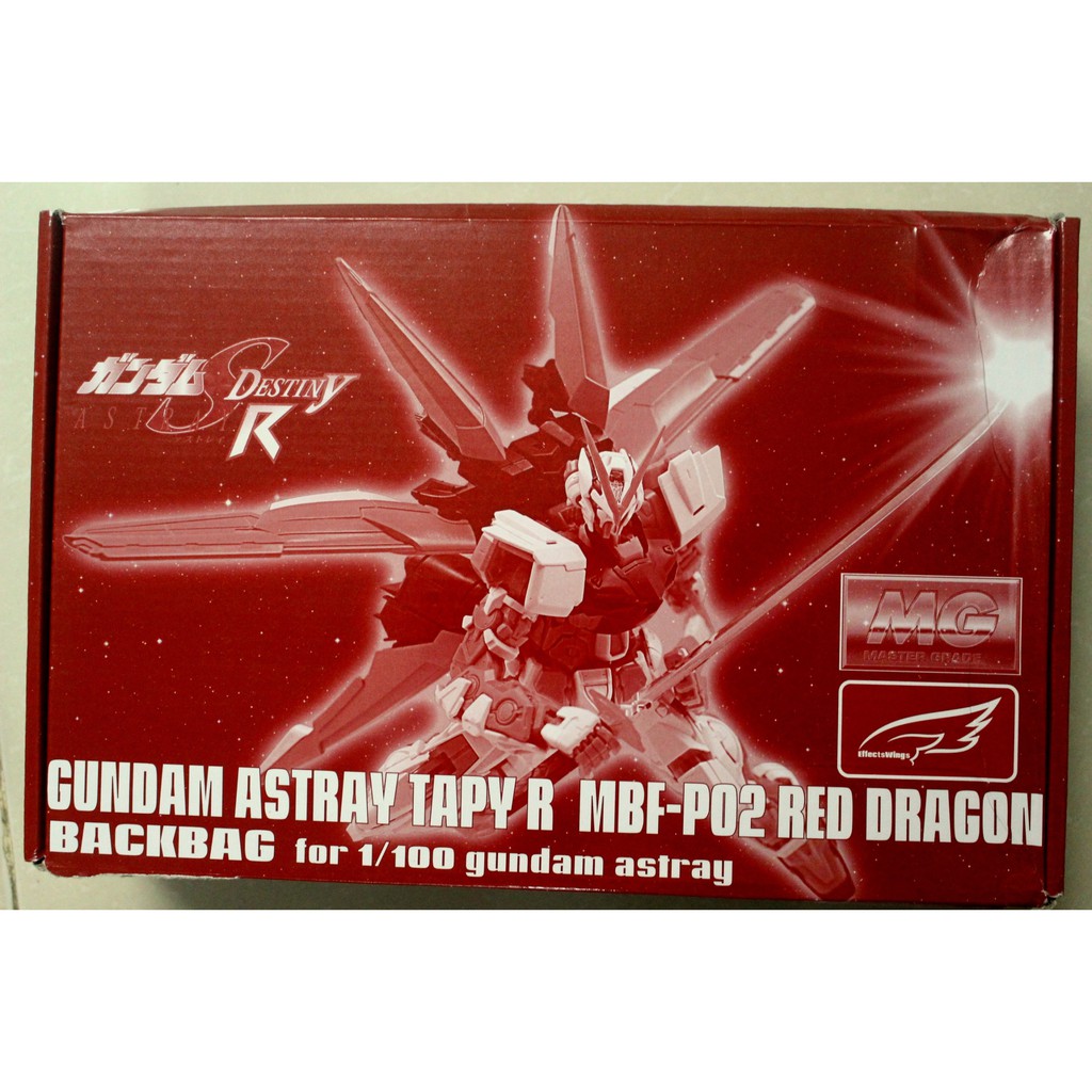 Mô hình lắp ráp MG 1/100 Red Flight Unit Effect Wings