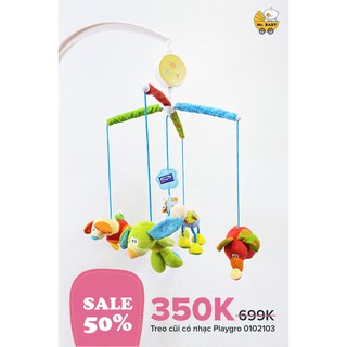 [Hàng nhập khẩu] Đồ chơi treo nôi cũi có nhạc Playgro - Úc