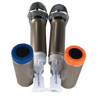 [Mã ELHACE giảm 4% đơn 300K] Bộ micro sử dụng cho loa kéo Acnos (Vàng)