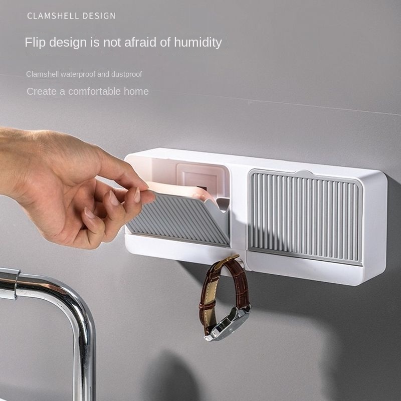 Giá Đỡ Xà Phòng Có Rãnh Thoát Nước Tiện Dụng Cho Phòng Tắm / Nhà Bếp