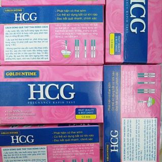 Que thử thai phát hiện sớm nhanh bản 5mm giao ngẫu nhiên