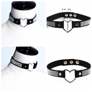 Vòng cổ choker da