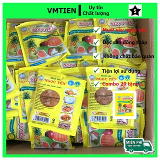 COMBO 20 Muối sấy ngọc yến chấm hoa quả trái cây gia vị bếp đặc sản đồng tháp