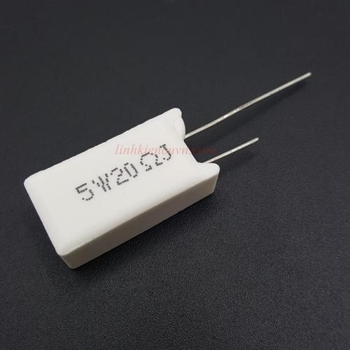 Điện trở 20R 5W đứng