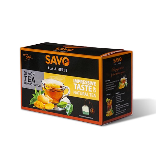 Trà SAVO Xoài Mango Tea -Hộp 25 Túi x 2g thumbnail