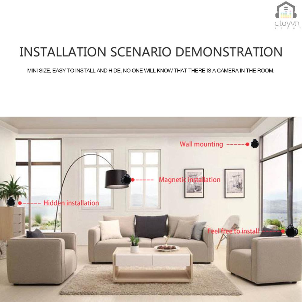 Camera an ninh mini kết nối wifi full 1080P | BigBuy360 - bigbuy360.vn