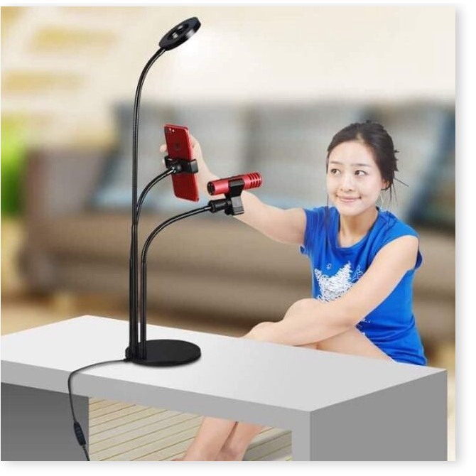 ✔️✔️✔️ Bộ dụng cụ hỗ trợ livestream 3in1 < KHÔNG KÈM MICRO>