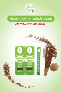 Nhang Trầm Sạch - Nhang Xanh 500gr