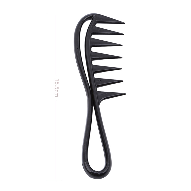 Lược chải tóc nữ bồng bềnh thiết kế cong gợn sóng