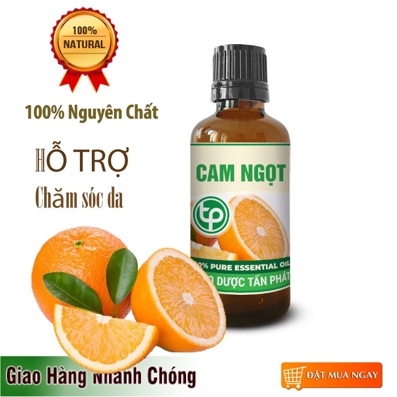 Tinh dầu cam ngọt nguyên chất Taphaco