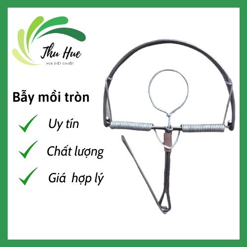 Bẫy chuột bán nguyệt mồi tròn đường kính 13cm – Siêu dính- Tặng kèm mồi thay thế