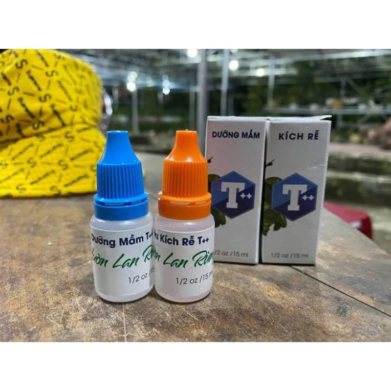BỘ 2 LỌ CHẾ PHẨM ĐẶC BIỆT CHO HOA LAN, CÂY KIỂNG- CHẾ PHẨM T++