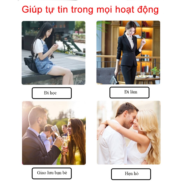 Nước hoa nữ mini chính hãng thơm lâu Chavnk thơm nhẹ nhàng, khiến chàng xao xuyến, 50ml
