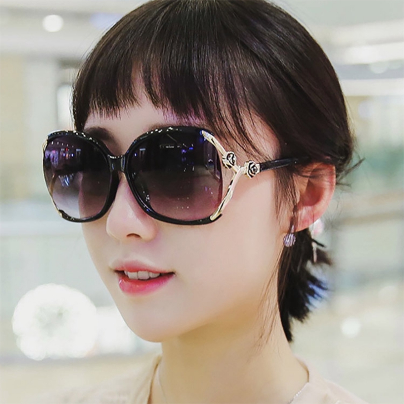  Kính mát gọng vuông chống tia UV400 phong cách Hàn Quốc thời trang cho nữ