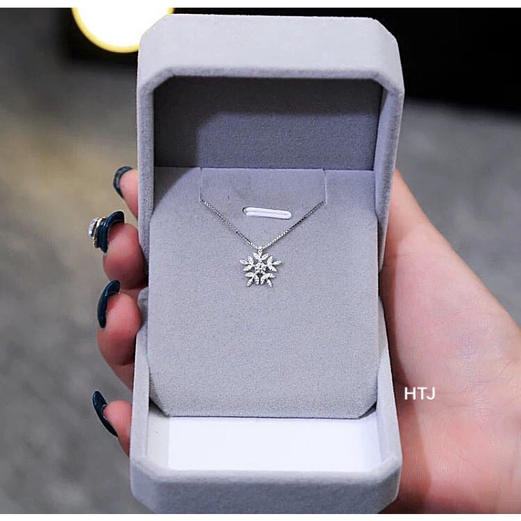 Bộ trang sức bạc ta hoa tuyết nhỏ xinh - Bạc Bibi silver
