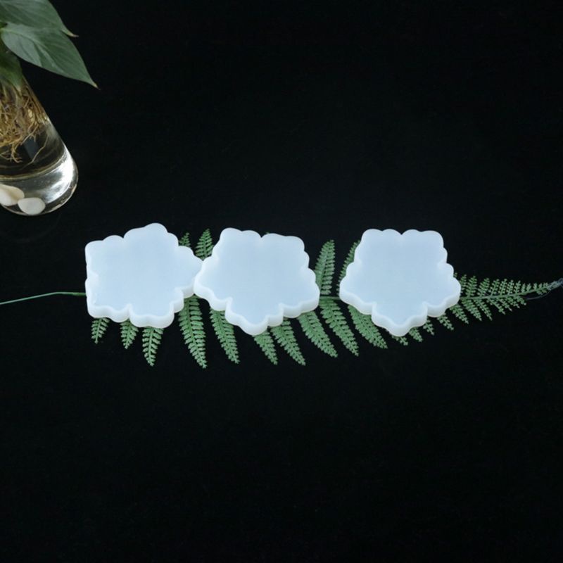 Khuôn Silicone Hình Bông Hoa Làm Đồ Thủ Công DIY