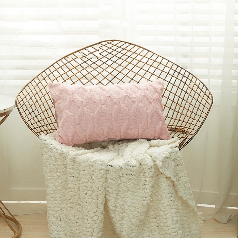 Vỏ gối sofa bằng nhung lông tiện dụng trang trí nội thất | BigBuy360 - bigbuy360.vn