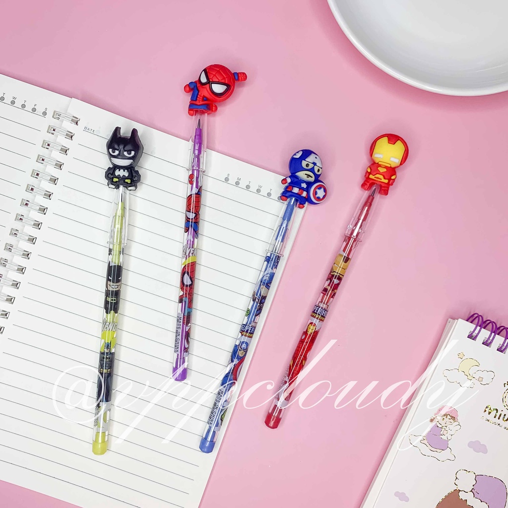 Bút chì khúc giáng sinh, halloween dễ thương tiện lợi, nhiều mẫu mã cho học sinh tiểu học