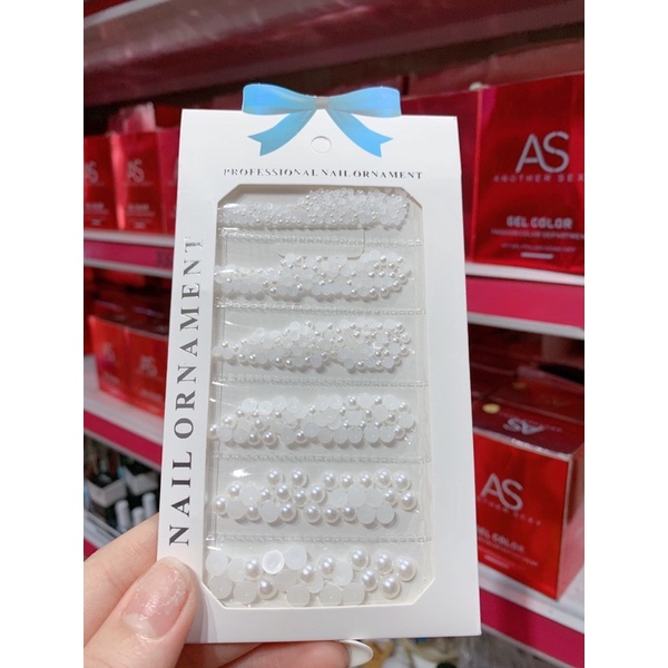 Set trai nửa nhiều size trang trí móng nail,làm nhuỵ hoa bột