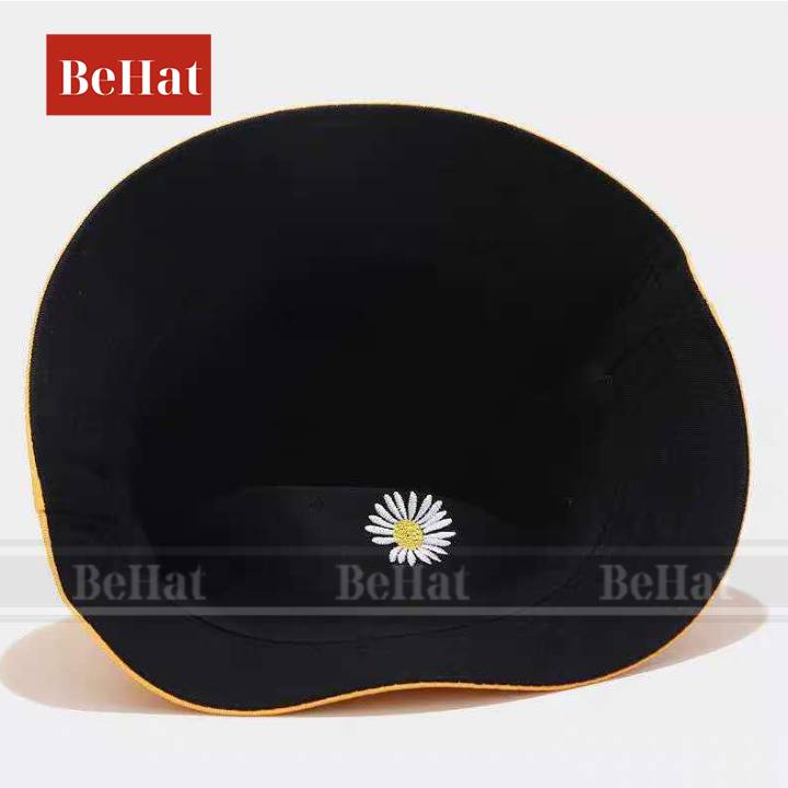 Mũ Bucket Nữ Hoa Cúc GD Cực Xinh ,Phong Cách HÀn Quốc, Chất Liệu Vải Poly Cotton Thoáng Mát [HOT TREND]