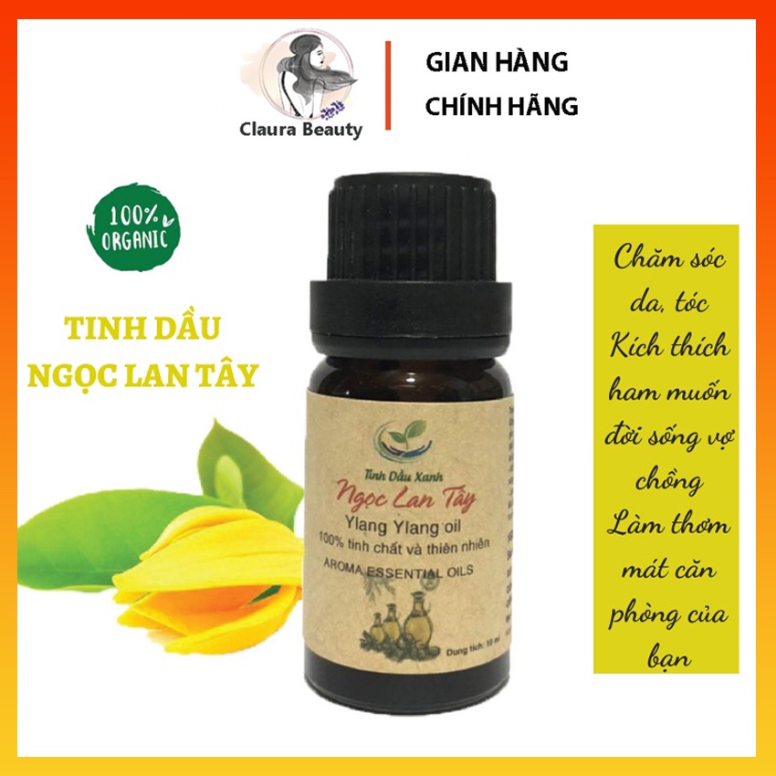 [HCM] Tinh Dầu Thiên Nhien, Nguyên Chất 100%, Tinh Dầu Xông Phòng, Tinh Dầu Đuổi Muỗi, Tinh Dầu Thư Giãn CLAURA BEAUTY