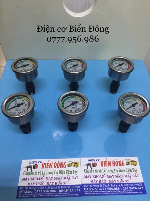 Đồng hồ đo áp lực nước máy rửa xe cao áp 🌈 FREESHIP🌈 YONGYOU chuyên nghiệp và gia đình