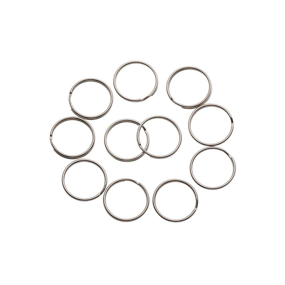 Bộ 10 Móc Khóa Bằng Thép Không Gỉ Thiết Kế Tiện Lợi Dễ Dùng