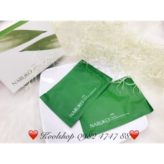 Mặt nạ bản Trung tea Tree Shine control & blemish clear mask tràm trà -26ml