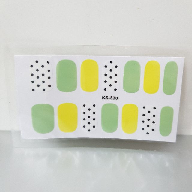 Miếng Dán Móng Tay Nail Sticker  • Choding Home