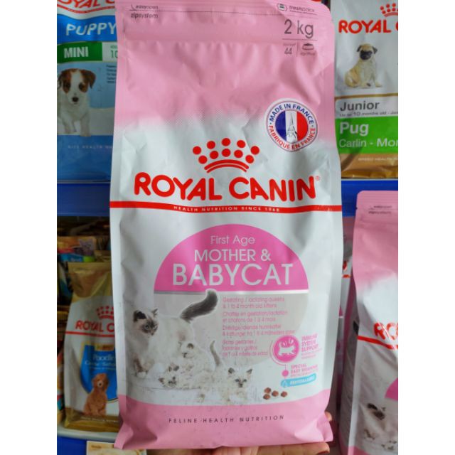 400g,ROYAL CANIN MOTHER & BABYCAT Dành cho mèo mẹ mang thai hoặc cho con bú; mèo con từ 1 - 4 tháng tuổi
