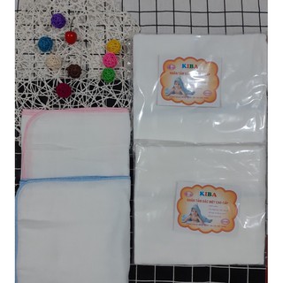 Combo 10 khăn tắm 4,6 lớp cho bé , khăn tắm xô