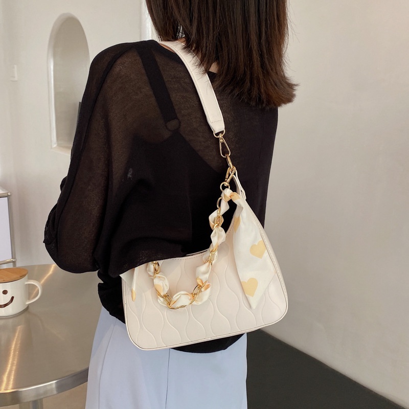 Túi đeo vai IELGY bằng lụa thời trang Hàn Quốc đơn giản cho nữ