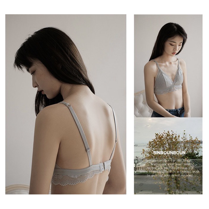 Áo bra nữ ren cao cấp Freesize nhiều màu gợi cảm quyến rũ, không gọng, mút mềm mỏng Áo lót Missie AR02