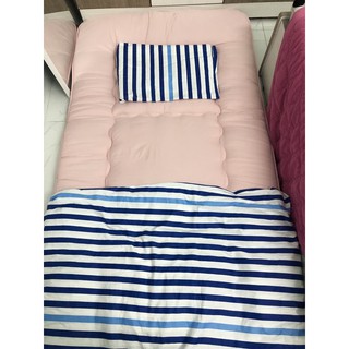 Set vỏ gối + bọc topper 1m*2m