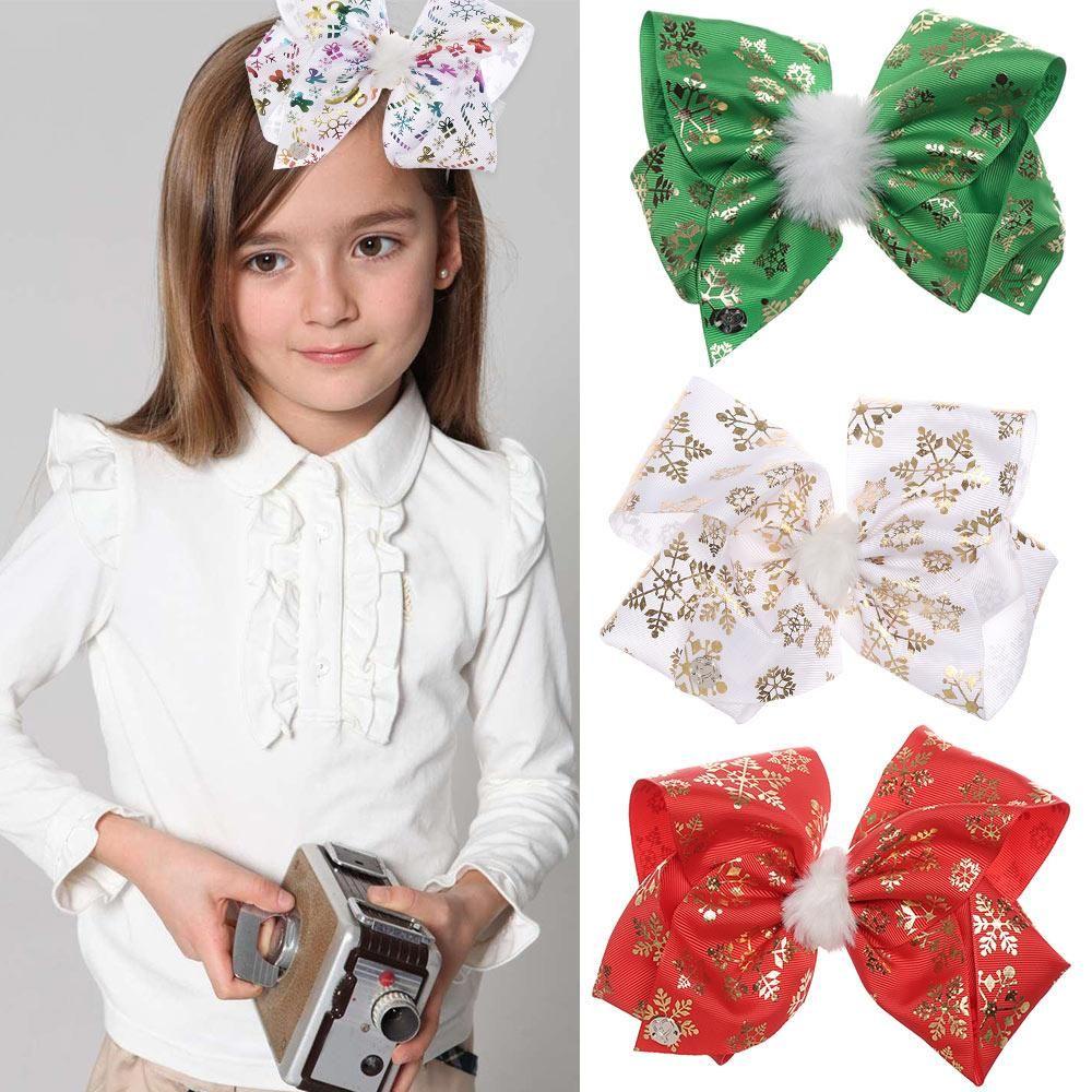 SUMU Kẹp Tóc Thời Trang Hình Ông Già Noel, Người Tuyết, Tuần Lộc