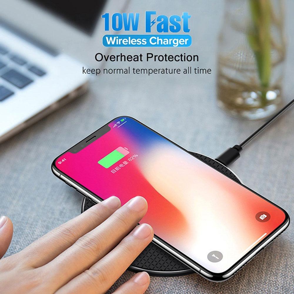 Đế Sạc Không Dây Siêu Mỏng 10W Có Thể Gập Lại Được Hiệu Glees