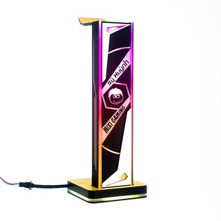 Giá đỡ tai nghe rgb dùng để treo tai nghe loại Premium điều khiển từ xa 300 hiệu ứng PCMASTER