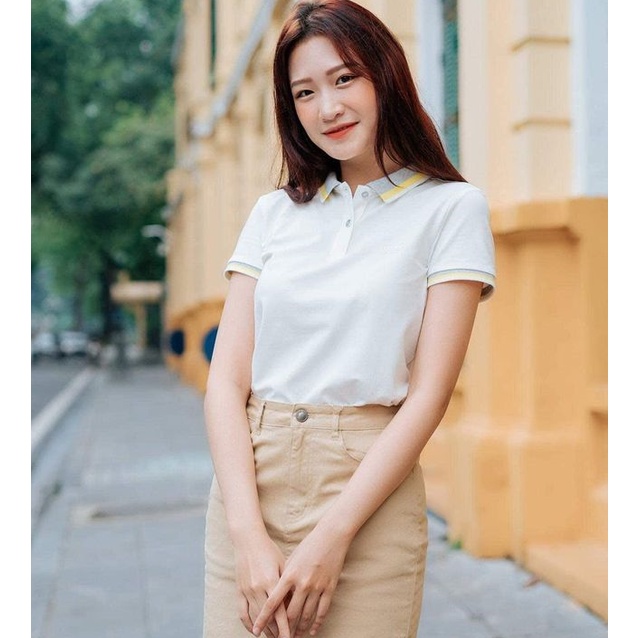 Áo thun polo nữ YODY cổ bẻ chất vải cá sấu cao cấp ngắn tay thoáng khí APN3704 | BigBuy360 - bigbuy360.vn