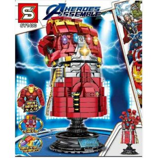 (FREESHIP50K) Lego SY1400 găng tay vô cực bản ironman