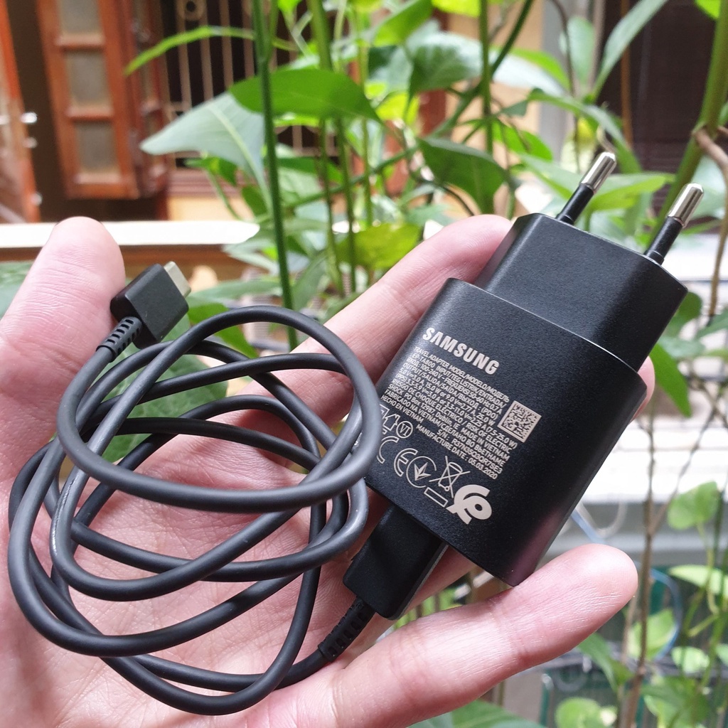 Bộ sạc nhanh PD 25W dành cho SAMSUNG Chính hãng -Note 10, Note 20, A71, A70, A80, A90, S20, S20+, S20 Ultra, Note 10/10+