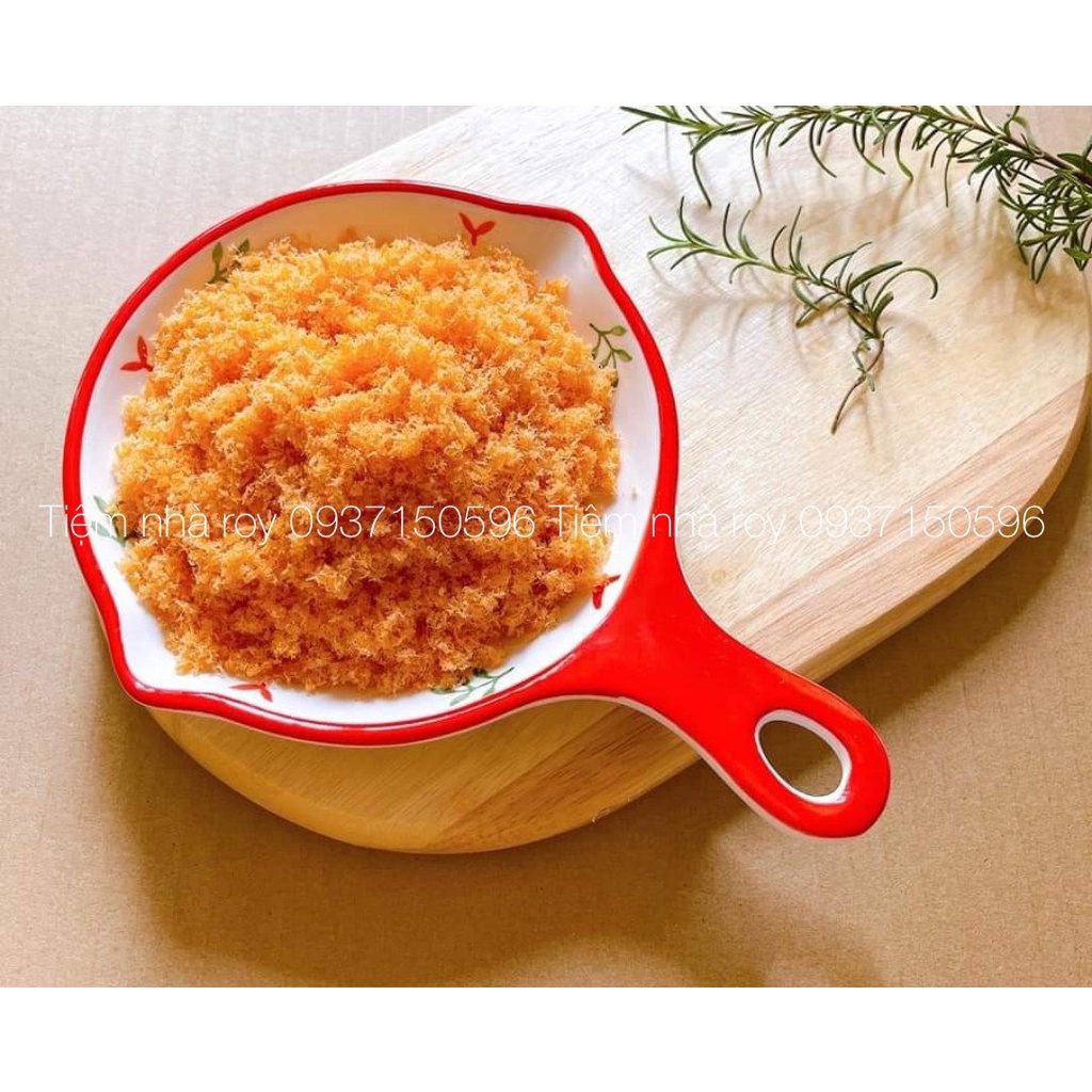 Ruốc chà bông cá hồi NAUY, Chà bông cá lóc, ếch, lươn cho bé ăn dặm